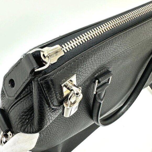 LOUIS VUITTON M94476 Greenwich Bag Tote Bag Taurillon ClemenceLeather Black - Picture 9 of 16